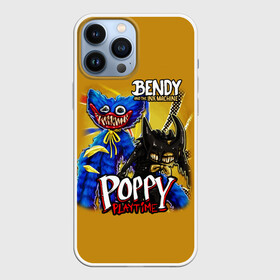 Чехол для iPhone 13 Pro Max с принтом POPPY PLAYTIME AND BENDY AND THE INK MACHINE в Белгороде,  |  | bendy and the ink machine | poppy playtime | бенди | бенди и чернильная машина | бэнди | игра | монстр | плэйтайм | попи плей тайм | попи плэй тайм | попиплейтам | попиплэйтайм | поппи плейтайм | поппиплэйтайм