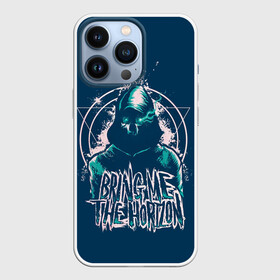 Чехол для iPhone 13 Pro с принтом Death with BMTH в Белгороде,  |  | alternative | bring me the horizon | metall | music | rock | альтернатива | бринг ми зэ харайзон | бринги | металл | музыка | рок