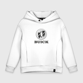 Детское худи Oversize хлопок с принтом Gray gradient Logo | Buick в Белгороде, френч-терри — 70% хлопок, 30% полиэстер. Мягкий теплый начес внутри —100% хлопок | боковые карманы, эластичные манжеты и нижняя кромка, капюшон на магнитной кнопке | auto | avista | buick | cascada | enclave | encore | gray gradient | logo | regal | verano | wildcat | авто | автомобиль | ам | бьюик | бюик | лого | логотип | машина | машины | эмблема