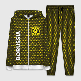 Женский костюм 3D с принтом БОРУССИЯ   Звезды в Белгороде,  |  | borussia | club | dortmund | footbal | logo | боруссия | дортмунд | звезды | знак | клуб | космос | логотип | логотипы | символ | символы | форма | футбол | футбольная | футбольный