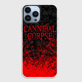 Чехол для iPhone 13 Pro Max с принтом CANNIBAL CORPSE, БРЫЗГИ КРАСОК   ЧЕРЕПА в Белгороде,  |  | bones | cannibal | cannibal corpse | corpse | death metal | deathgrind | skull | алекс уэбстер | брутальный дэт метал | дэт метал | дэтграйнд | каннибал корпс | кеннибал корпс | кэннибал корпс | пол мазуркевич | роб барретт | скелет