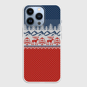 Чехол для iPhone 13 Pro с принтом ВЯЗАНЫЙ УЗОР С ОЛЕНЯМИ в Белгороде,  |  | background | christmas | deer | herringbone | holiday | knitted pattern | new year | pattern | snow | snowflakes | texture | tree | вязаный узор | елка | елочка | новый год | олени | паттерн | праздник | рождество | снег | снежинки | текстура | узор | фон