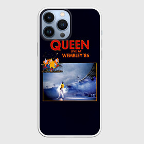 Чехол для iPhone 13 Pro Max с принтом Queen    Live at Wembley 86 в Белгороде,  |  | freddie mercury | paul rodgers | queen | quen | альбом | брайан мэй | глэм | джон дикон | квин | королева | куин | меркури | меркьюри | музыкант | мэркури | певец | песня | поп | роджер тейлор | рок группа | фаррух булсара