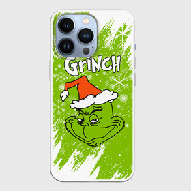 Чехол для iPhone 13 Pro с принтом Grinch Green. в Белгороде,  |  | 2022 | grinch | happy new year | merry christmas | год тигра | гринч | зима близко | нг | новогодний | новый год | новый год 2022 | рождество | снег | снежинки