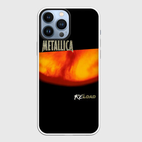 Чехол для iPhone 13 Pro Max с принтом Metallica ReLoad в Белгороде,  |  | hard | heavy | james hetfield | kirk hammett | lars ulrich | metallica | music | robert trujillo | rock band | thrash | thrashmetal | альбом | джеймс хэтфилд | кирк хэмметт | ларс ульрих | метал | металика | металлика | музыка | роберт трухильо | рок груп