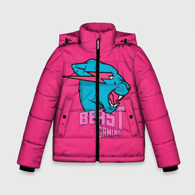 Зимняя куртка для мальчиков 3D с принтом Mr Beast Gaming Full Print (Pink edition) в Белгороде, ткань верха — 100% полиэстер; подклад — 100% полиэстер, утеплитель — 100% полиэстер | длина ниже бедра, удлиненная спинка, воротник стойка и отстегивающийся капюшон. Есть боковые карманы с листочкой на кнопках, утяжки по низу изделия и внутренний карман на молнии. 

Предусмотрены светоотражающий принт на спинке, радужный светоотражающий элемент на пуллере молнии и на резинке для утяжки | Тематика изображения на принте: gamer | games | gaming | mr beast | mrbeast | youtube | блогеры | игры | мистер бист | ютуберы