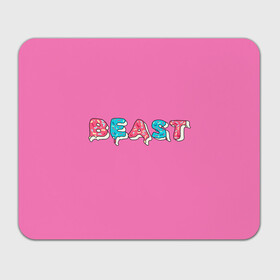 Прямоугольный коврик для мышки с принтом Mr Beast Donut (Pink edition) в Белгороде, натуральный каучук | размер 230 х 185 мм; запечатка лицевой стороны | arts | mr beast | mrbeast | youtube | арты | блогеры | мистер бист | прикольные надписи | ютуб | ютуберы