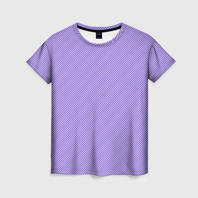 Женская футболка 3D с принтом curved lines в Белгороде, 100% полиэфир ( синтетическое хлопкоподобное полотно) | прямой крой, круглый вырез горловины, длина до линии бедер | lines | в полоску | кривые линии | линии | линия | необычный принт