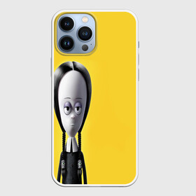 Чехол для iPhone 13 Pro Max с принтом Семейка Аддамс   Горящий Тур Уэндзи в Белгороде,  |  | аддамс | венди | горящий | девочка | желтый | мультик | мультфильм | персонаж | семейка | тур | уэнзди
