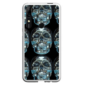 Чехол для Honor P Smart Z с принтом Skulls pattern 2028 в Белгороде, Силикон | Область печати: задняя сторона чехла, без боковых панелей | fashion | future | pattern | skull | vanguard | авангард | будущее | мода | стекло | узор | череп