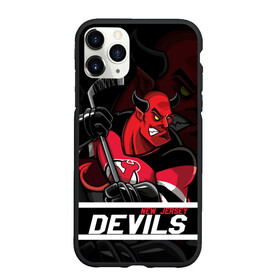 Чехол для iPhone 11 Pro матовый с принтом Нью Джерси Девилз New Jersey Devils в Белгороде, Силикон |  | devils | hockey | new jersey | new jersey devils | nhl | usa | девилз | нхл | ньюджерси | ньюджерси девилз | спорт | сша | хоккей | шайба