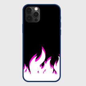 Чехол для iPhone 12 Pro Max с принтом Розовое Пламя в Белгороде, Силикон |  | минимализм | огонь | пламя | рисунок | розовое пламя