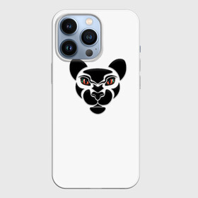 Чехол для iPhone 13 Pro с принтом Тигрица с 3D глазами в Белгороде,  |  | 2022 | год тигра | дизайнерский тигр | красивые глаза | красивые тигриные глаза | лев | львица | силуэт тигра | символ | символ года | строгая тигрица | тигр | тигр с 3d глазами | тигренок | тигрица