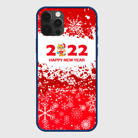 Чехол для iPhone 12 Pro Max с принтом Happy New Year 2022. в Белгороде, Силикон |  | 2022 | happy new year | merry christmas | год тигра | зима близко | нг | новогодний | новогодний тигр | новый год | новый год 2022 | рождество | символ 2022 года | снег | снежинки | тигр