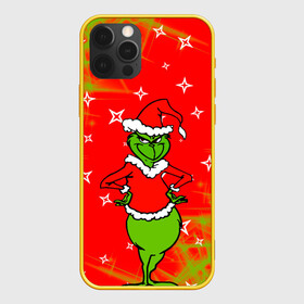 Чехол для iPhone 12 Pro с принтом Новогодний Grinch на танцполе. в Белгороде, силикон | область печати: задняя сторона чехла, без боковых панелей | 2022 | grinch | happy new year | merry christmas | год тигра | гринч | зима близко | нг | новогодний | новый год | новый год 2022 | рождество | снег | снежинки