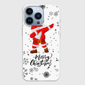 Чехол для iPhone 13 Pro с принтом Santa Dabbing идет снег. в Белгороде,  |  | 2022 | dabbing | happy new year | merry christmas | santa dabbing | год тигра | зима близко | нг | новогодний | новогодний тигр | новый год | новый год 2022 | рождество | символ 2022 года | снег | снежинки