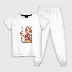 Детская пижама хлопок с принтом Нене Яширо. Туалетный мальчик Ханако-кун в Белгороде, 100% хлопок |  брюки и футболка прямого кроя, без карманов, на брюках мягкая резинка на поясе и по низу штанин
 | Тематика изображения на принте: jibaku shounen hanakokun | nene yashiro | нене яширо | нэнэ ясиро | туалетный мальчик ханако кун | ханако