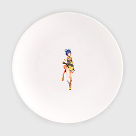 Тарелка с принтом Блюдо от повара в Белгороде, фарфор | диаметр - 210 мм
диаметр для нанесения принта - 120 мм | Тематика изображения на принте: genshin impact | арт | еда | ли юэ | повар | рисунок | сян лин
