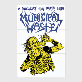 Магнитный плакат 2Х3 с принтом Nuclear keg party with Municipal Waste в Белгороде, Полимерный материал с магнитным слоем | 6 деталей размером 9*9 см | crossover thrash | dude | ecology | group | hype | keg | municipal waste | music | nuclear | party | richmond | usa | бочонок | вечеринка | вирджиния | группа | коммунальные отходы | кроссовертрэш | музыка | сша | хайп | чувак | эколо