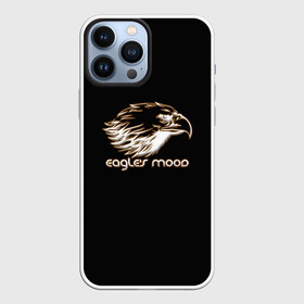 Чехол для iPhone 13 Pro Max с принтом Eagles mood в Белгороде,  |  | бивни | животные | злой | злость | клюв | крылья | настроение | неон | неоновые принты | орел | природа | птицы | саванна | светящиеся | сердится | хищник