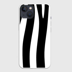 Чехол для iPhone 13 с принтом ZeBRO в Белгороде,  |  | зебра | пестрый | полосатый | узор | черно белое