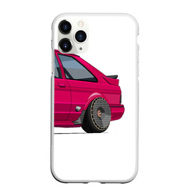 Чехол для iPhone 11 Pro матовый с принтом Ford Escort art в Белгороде, Силикон |  | Тематика изображения на принте: art | ford | fordescort | rs | stance