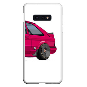 Чехол для Samsung S10E с принтом Ford Escort art в Белгороде, Силикон | Область печати: задняя сторона чехла, без боковых панелей | Тематика изображения на принте: art | ford | fordescort | rs | stance