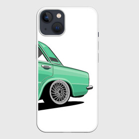 Чехол для iPhone 13 с принтом Lada 2101 art в Белгороде,  |  | 2101 | art | lada | stance | vaz