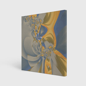 Холст квадратный с принтом Орхидеи Небо и песок Абстракция 403-1 в Белгороде, 100% ПВХ |  | abstraction | blue | flowers | fractal | ornament | pattern | yellow | абстракция | желтый | орнамент | узор | фрактал | цветы