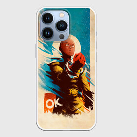 Чехол для iPhone 13 Pro с принтом One Punch Man Эпичный Сайтама в Белгороде,  |  | hagemanto | one punch man | one punchman | onepunchman | saitama | sensei | аниме | ван панч мен | ванпанчмен | лысый плащ | манга | сайтама | сильнейший человек | учитель | человек одинудар | человек одного удара