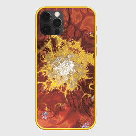 Чехол для iPhone 12 Pro Max с принтом Коллекция Journey Обжигающее солнце 396-134 в Белгороде, Силикон |  | abstraction | fractal | orange | red | sunny | yellow | абстракция | желтый | красный | оранжевый | солнечный | фрактал
