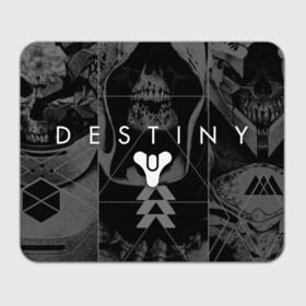 Прямоугольный коврик для мышки с принтом DESTINY 2 ЛИЦА СТРАЖЕЙ ЧЁРНО БЕЛОЕ в Белгороде, натуральный каучук | размер 230 х 185 мм; запечатка лицевой стороны | Тематика изображения на принте: bungie | cayde 6 | cyd6 | destiny | destiny 2 | forsaken | gambit | ghost | hunter | light | mara sov | titan | warlock | банги | варлок | габмит | дестини | дестини 2 | зур | кейд | кейд 6 | коро | мара сов | отвергнутые 