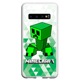 Чехол для Samsung Galaxy S10 с принтом Minecraft Creeper ползучий камикадзе в Белгороде, Силикон | Область печати: задняя сторона чехла, без боковых панелей | Тематика изображения на принте: creeper | green minecraft | minecraft | minecraft creeper | minecraft dungeons | детские игры | зеленый майнкрафт | камикадзе | крипер | крипер майнкрафт | криппер | майнкрафт крипер | майнкрафт подземелье | минекрафт | мобы