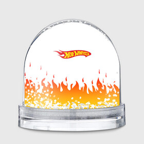 Игрушка Снежный шар с принтом Hot Wheels | Logo | Fire в Белгороде, Пластик | Изображение внутри шара печатается на глянцевой фотобумаге с двух сторон | auto | bone shaker | fire | hot wheels | logo | mattel | rd02 | twin mill | авто | автомобиль | ам | горячие колёса | лого | логотип | огненная | огонь | хот велс | эмблема