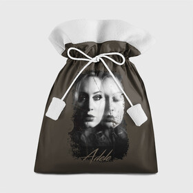 Подарочный 3D мешок с принтом Mirage Adele в Белгороде, 100% полиэстер | Размер: 29*39 см | взгляд | имя | лицо | мираж | надпись