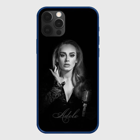 Чехол для iPhone 12 Pro Max с принтом Adele Icon в Белгороде, Силикон |  | Тематика изображения на принте: девушка | имя | микрофон | певица | фото