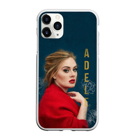 Чехол для iPhone 11 Pro матовый с принтом Portrait Adele в Белгороде, Силикон |  | имя | лицо | надпись | певица | портрет