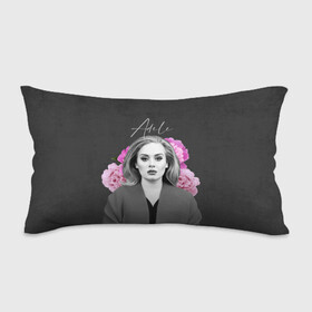Подушка 3D антистресс Flowers Adele: в Белгороде, наволочка — 100% полиэстер, наполнитель — вспененный полистирол | состоит из подушки и наволочки на молнии | имя | надпись | певица | текстура | цветы