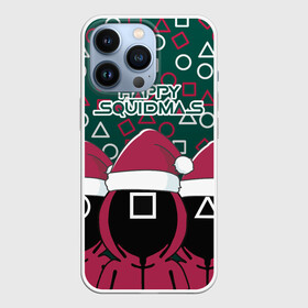 Чехол для iPhone 13 Pro с принтом Happy Squidmas 2022 в Белгороде,  |  | 2022 | happy | squidmas | год | игра | кальмара | корейский | новогодний | новый | сериал | солдат | топчик