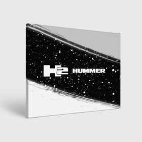 Холст прямоугольный с принтом ХАММЕР - H2 - Краска в Белгороде, 100% ПВХ |  | auto | gmc | h2 | humer | hummer | logo | moto | symbol | авто | автомобиль | гонки | знак | краска | лого | логотип | логотипы | марка | машина | мото | символ | символы | хамер | хаммер