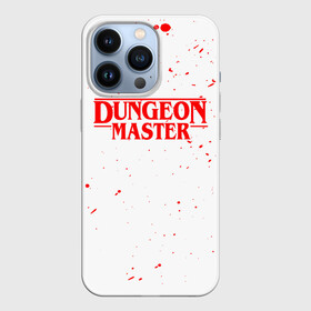 Чехол для iPhone 13 Pro с принтом DUNGEON MASTER BLOOD ГАЧИМУЧИ БЕЛЫЙ в Белгороде,  |  | aniki | billy | boss | boy | bucks | dark | deep | door | dungeon | fantasy | gachi | gachimuchi | gym | hundred | master | muchi | next | stranger | the | things | three | van | wee | билли | ван | гачи | гачимучи | дела | мучи | 