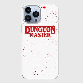 Чехол для iPhone 13 Pro Max с принтом DUNGEON MASTER BLOOD ГАЧИМУЧИ БЕЛЫЙ в Белгороде,  |  | aniki | billy | boss | boy | bucks | dark | deep | door | dungeon | fantasy | gachi | gachimuchi | gym | hundred | master | muchi | next | stranger | the | things | three | van | wee | билли | ван | гачи | гачимучи | дела | мучи | 