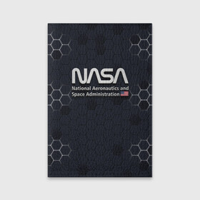 Обложка для паспорта матовая кожа с принтом NASA 3D LOGO   НАСА 3D логотип в Белгороде, натуральная матовая кожа | размер 19,3 х 13,7 см; прозрачные пластиковые крепления | elon | mask | musk | nasa | space x | star | америка | астронавт | звезды | земля | илон | космонавт | космос | луна | марс | маск | наса | планета | ракета | флаг