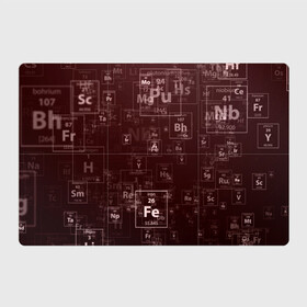 Магнитный плакат 3Х2 с принтом Fe - Таблица Менделеева в Белгороде, Полимерный материал с магнитным слоем | 6 деталей размером 9*9 см | Тематика изображения на принте: fe | для студентов | для физиков | для химиков | железо | наука | таблица менделеева | ученым | физика | химия | элемент