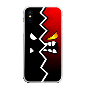 Чехол для iPhone XS Max матовый с принтом GEOMETRY DASH ЛЁГКИЙ СЛОЖНЫЙ УРОВЕНЬ в Белгороде, Силикон | Область печати: задняя сторона чехла, без боковых панелей | 2d | arcade | demon | game | geometry dash | levels | meltdown | robtop | smile | аркада | геометрический тире | демон | раннер | смайлы | уровни | эмоции