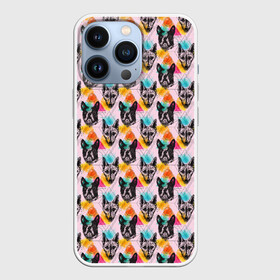 Чехол для iPhone 13 Pro с принтом Собаки в красочном дизайне в Белгороде,  |  | animal | dog | барбос | бобик | год собаки | друг человека | животное | зверь | ищейка | кинолог | кость | лайка | пёс | собака | собаковод | собачьи следы от лап | сторожевая собака | хищник | четвероногий