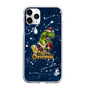 Чехол для iPhone 11 Pro Max матовый с принтом Merry Christmas Пивозавр. в Белгороде, Силикон |  | 2022 | happy new year | merry christmas | год тигра | дино | динозавр | зима близко | нг | новогодний | новый год | новый год 2022 | рождество | снежинки | тигр