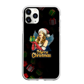 Чехол для iPhone 11 Pro Max матовый с принтом Merry Christmas Снегурочка с подарком. в Белгороде, Силикон |  | 2022 | happy new year | merry christmas | год тигра | зима близко | нг | новогодний | новый год | новый год 2022 | подарки | праздник | рождество | символ 2022 года | снегурочка | снежинки