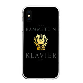 Чехол для iPhone XS Max матовый с принтом Rammstein XXI - Klavier в Белгороде, Силикон | Область печати: задняя сторона чехла, без боковых панелей | lindemann | rammstein | ramstein | till lindemann | альбом | кристоф шнайдер | лоренц | метал | немецкая | оливер ридель | пауль ландерс | раммштайн | рамштайн | рихард круспе | рок группа | тилль линдеманн