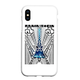 Чехол для iPhone XS Max матовый с принтом Paris - Rammstein в Белгороде, Силикон | Область печати: задняя сторона чехла, без боковых панелей | lindemann | rammstein | ramstein | till lindemann | альбом | кристоф шнайдер | лоренц | метал | немецкая | оливер ридель | пауль ландерс | раммштайн | рамштайн | рихард круспе | рок группа | тилль линдеманн